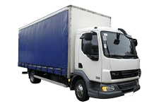 Car Hire Greenwich - 7.5 Tonne Curtain Side Truck - Truck hire Greenwich